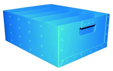 Bac plastique compartimenté